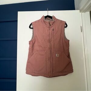 Women’s Pink Carhartt Lined Vest